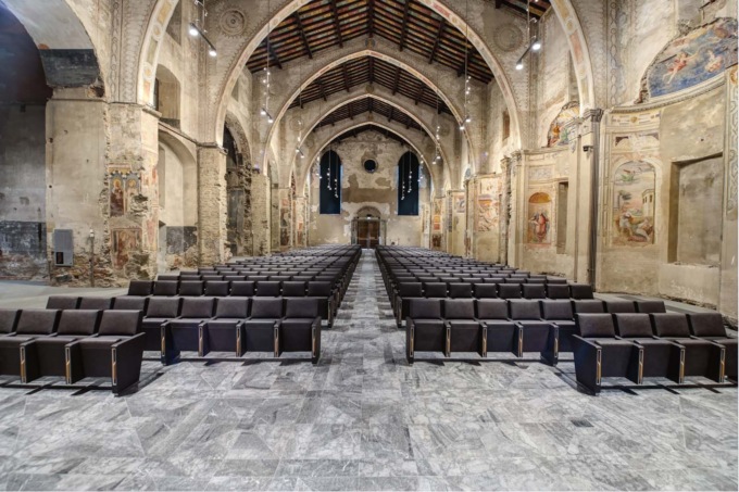 Completato il restauro degli affreschi dell’ex chiesa di Sant’Agostino