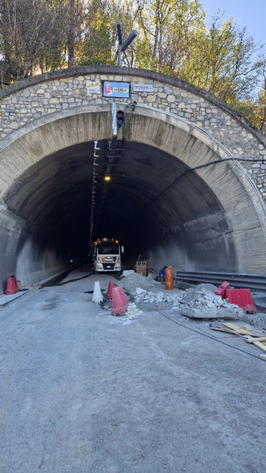 Galleria Parscera di Villa d’Adda, cantiere completo al 70% (in linea con il cronoprogramma)