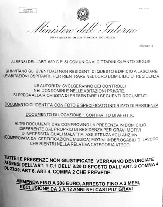L’avviso del ministero invita a lasciare casa, ma è una truffa: segnalazioni a Dalmine