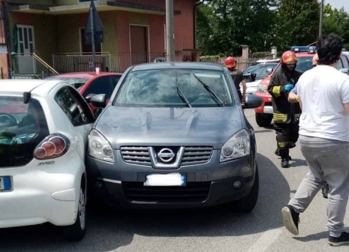 Incidente tra tre auto a Pumenengo, feriti due giovani e una donna (tutti in modo lieve)