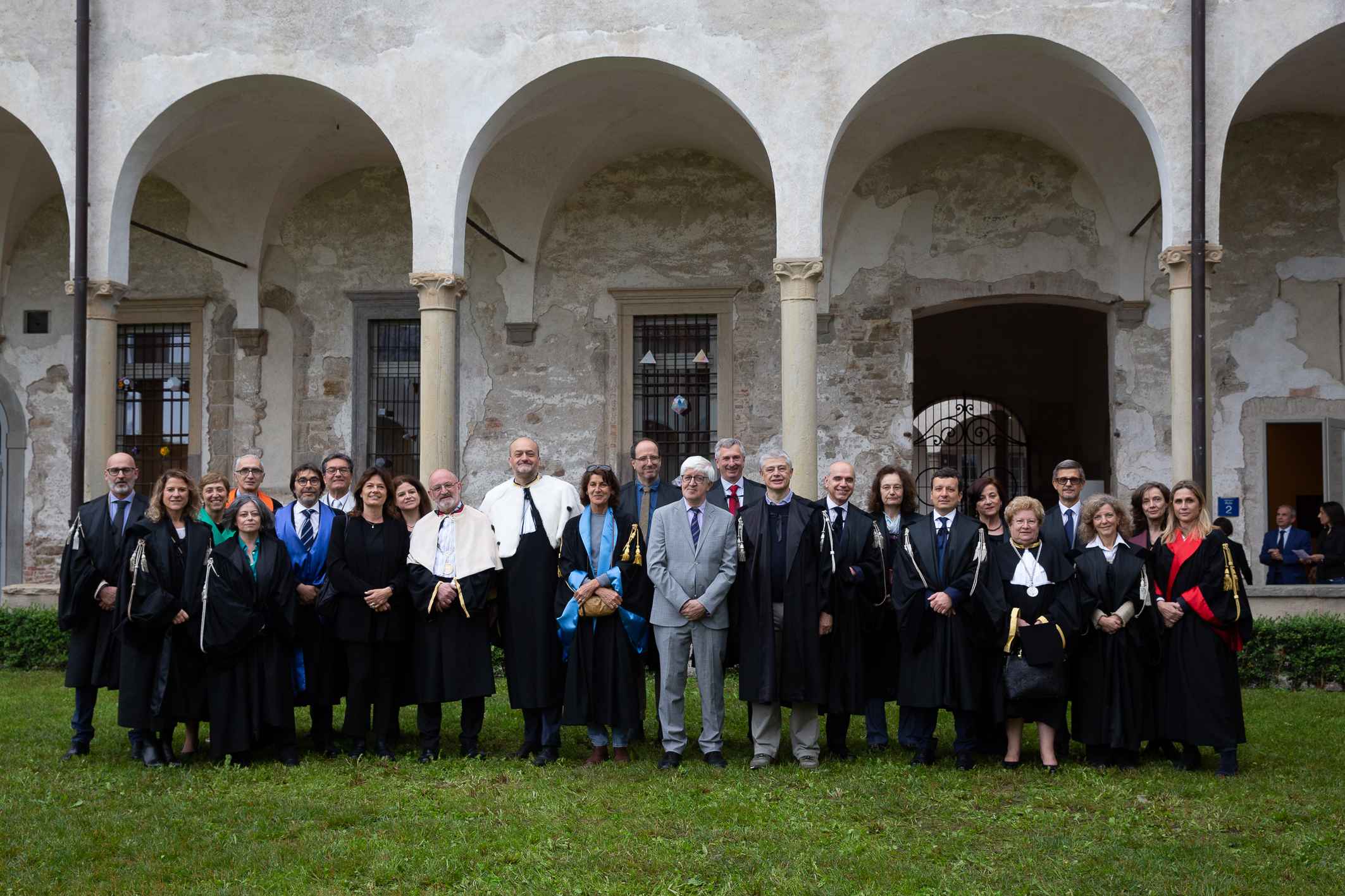 13. Gruppo relatori, Rettore e docenti_Graduation Day UniBg_20.05.23_Ph. Laura Pietra_2