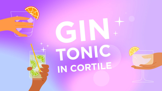 Gin Tonic in cortile