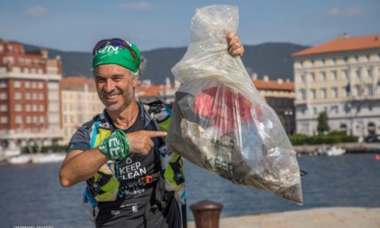 Il plogging più lungo del mondo dalla Marmolada a Gandino