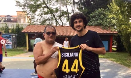 Omar Maldonado, il "boss" del parco Ardens di Bergamo che fa del bene con il basket