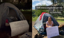 Ilaria Lamera, la studentessa di Alzano che dorme in tenda a Milano: «Affitti insostenibili»