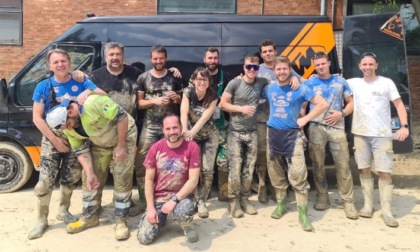 Alluvione in Emilia Romagna, sprint dei motociclisti da Mozzo in soccorso a Faenza