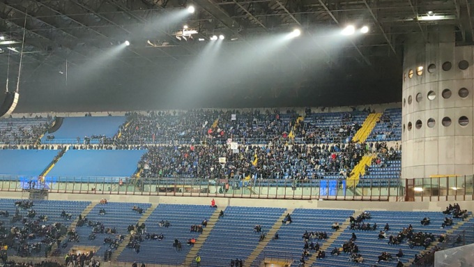 Saranno 1.033 gli ospiti a San Siro, anche stavolta piccionaia unica opzione