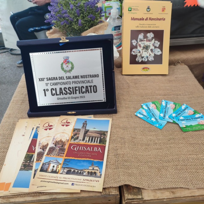 Il salame nostrano più buono? È di Calcinate: premiato alla sagra di Ghisalba