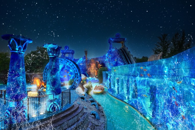 Gardaland apre fino alle 23 e celebra il 20° anniversario di Fuga da Atlantide