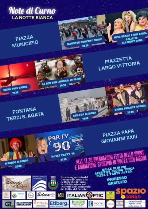 Note d’Estate: torna a Curno la serata con musica, artigianato, cibo e divertimento