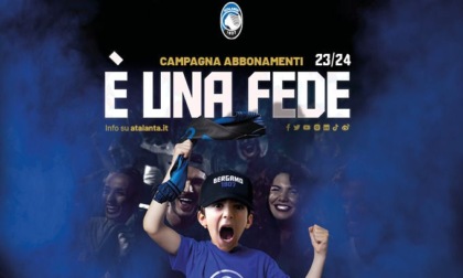 "È una fede", la campagna abbonamenti 2023/24 dell'Atalanta svelata il 9 giugno