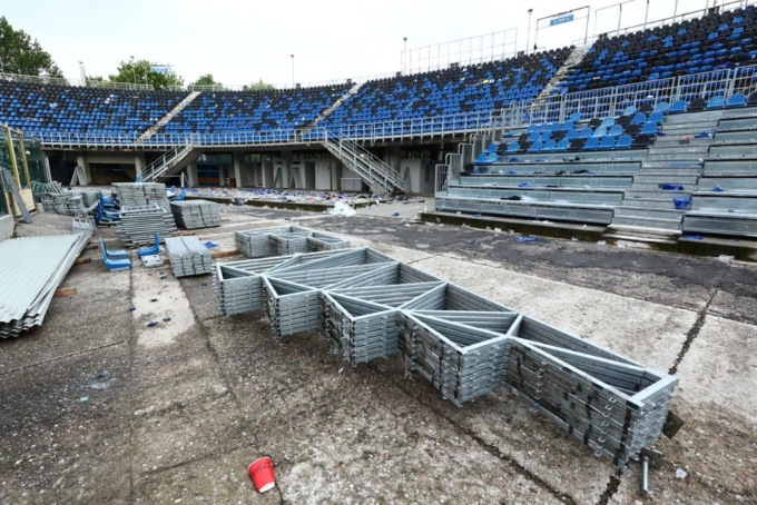 Lavori al Gewiss Stadium, conto alla rovescia per la demolizione della Curva Sud