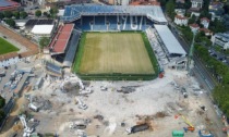 Curva Morosini, demolizione completata: l'emozionante video timelapse dei lavori