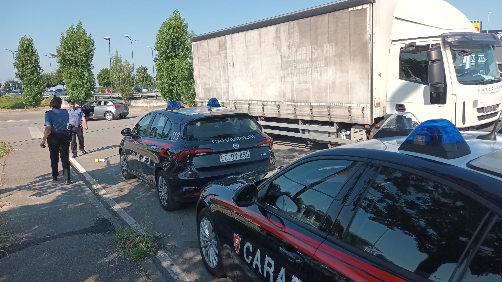 carabinieri colpo logistic