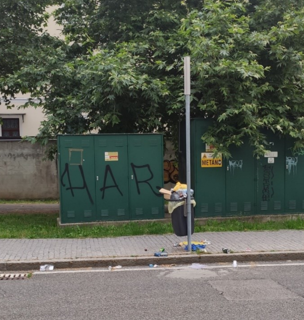 Marchesi sul verde del quartiere Magrini, tra “mulching” per lo sfalcio dell’erba e potature
