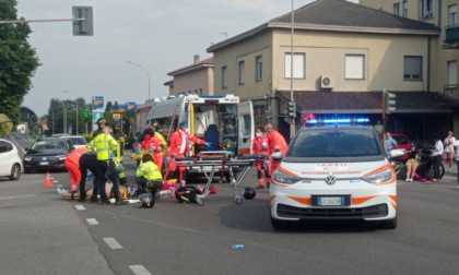 Grave incidente per due coniugi di Cisano, sbalzati dalla loro Vespa in Brianza