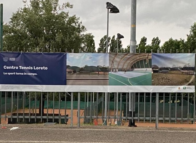 Finalmente affidati i lavori per la riqualificazione del Centro Tennis Loreto: i dettagli