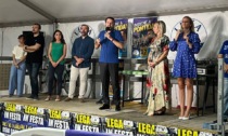 Salvini a Osio Sopra parla della Bergamo-Treviglio: «I signori del "no" non aiutano il Paese»