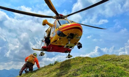 Val Brembana, salvati un anziano a Piazzatorre e una donna sul monte Avaro