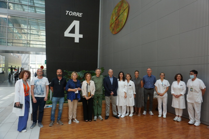 Nepios dona al Papa Giovanni XXIII l’opera di Renzo Nucara “Reperto”, un inno alla rinascita