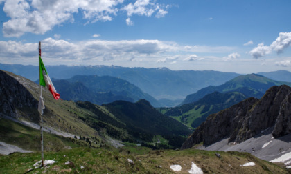 Il rifugio Carlo Medici ai Cassinelli, che offre una vista impagabile sulla Presolana