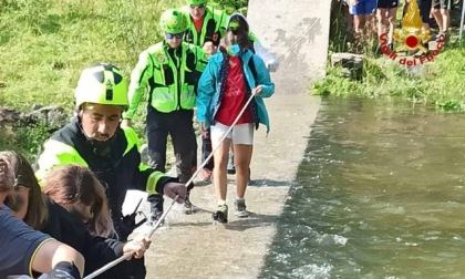 Torrente in piena, quattrocento ragazzini bloccati in una baita a Lizzola