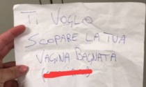 In via San Bernardino a Bergamo c'è un molestatore che lascia bigliettini aberranti