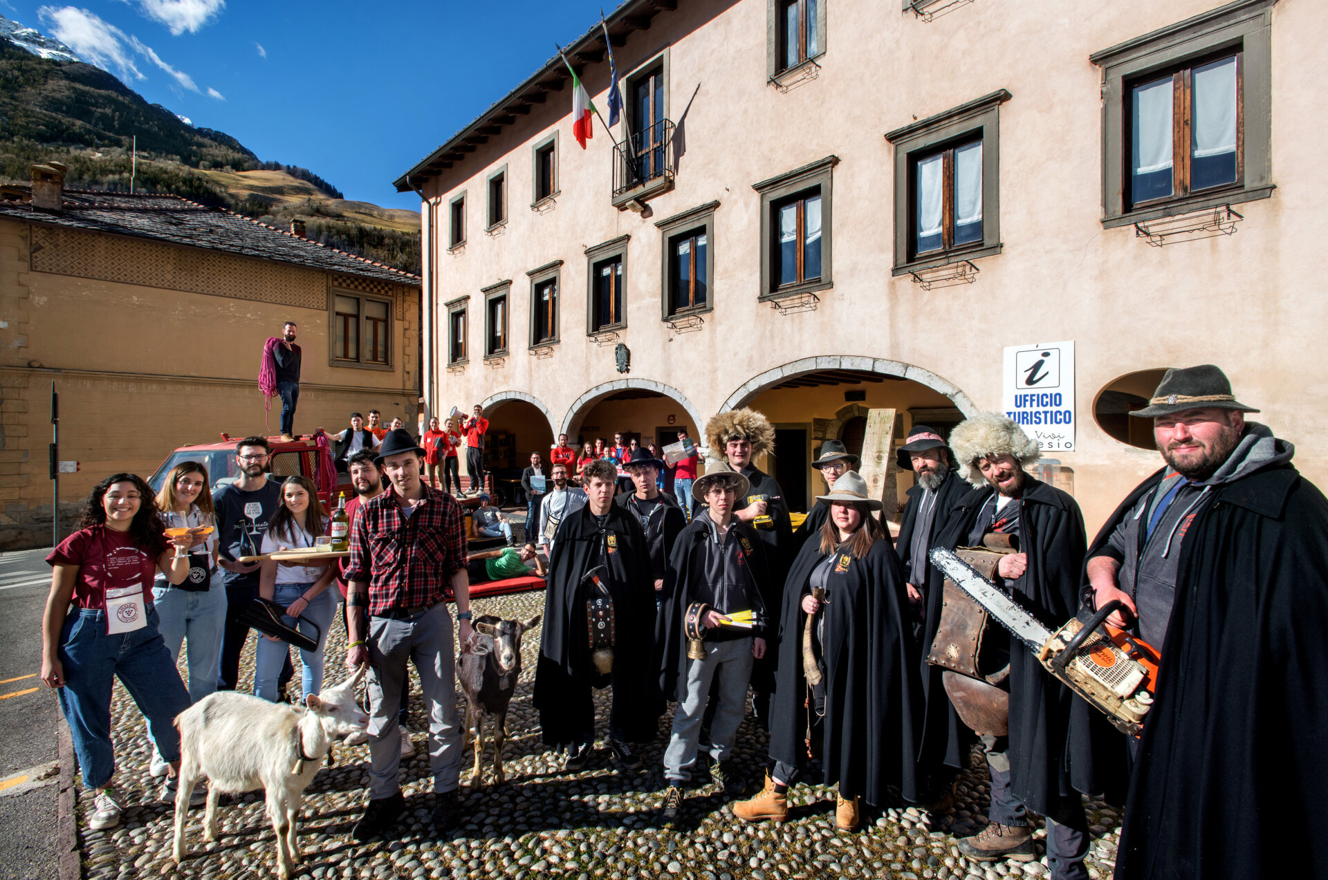 i volontari della Pro Loco Ardesio