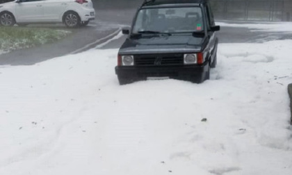 Ieri grandinate da record in Val Brembana, oggi temporali un po’ ovunque