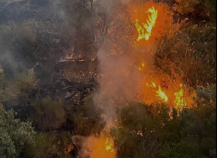 Yuri Nozari di Comun Nuovo, l’uomo che dal cielo scova gli incendi (con il drone)
