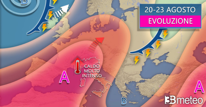 L’anticiclone africano sulla Bergamasca: dalla nuvolaglia a sole e gran caldo