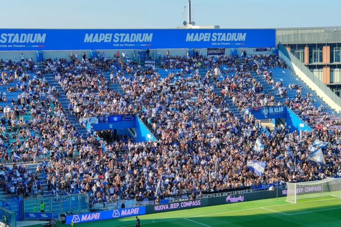 Al Mapei Stadium c’erano atalantini ovunque. Nonostante il caldo assurdo, si giocava in casa