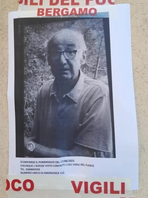 Ritrovato senza vita Carlo Meroni, scomparso una settimana prima a Berbenno