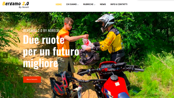 Bergamo 2.0, il nuovo sito dedicato a tutti gli amanti delle due ruote (bici e moto)