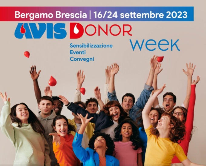 Avis a Bergamo e Brescia per la “Donor week”: una rassegna di eventi dedicati alla donazione