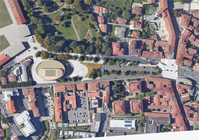 Lavori per la nuova Gamec, come sarà il cantiere: modifica ai parcheggi e una via chiusa