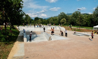 Rimesso a nuovo lo skate park di Villa di Serio, un luogo unico nel suo genere