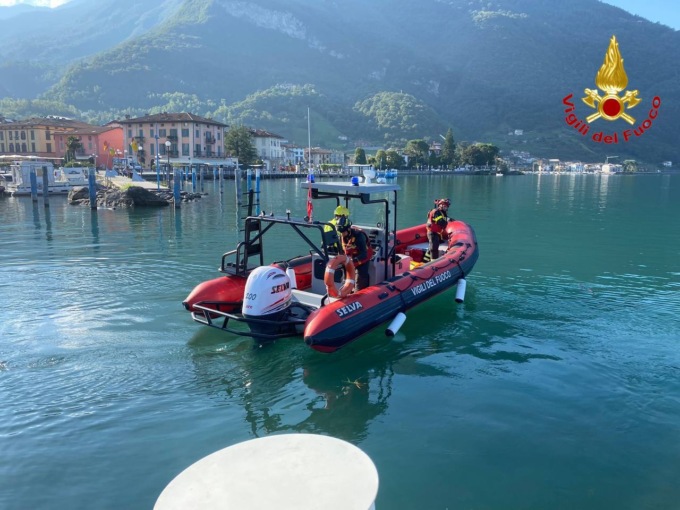 Ragazza tedesca dispersa nel lago d’Iseo, continuano le ricerche dei volontari