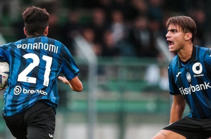 Divertimento per la prima dell’Atalanta Primavera allo stadio di Alzano: 2-2 col Bologna