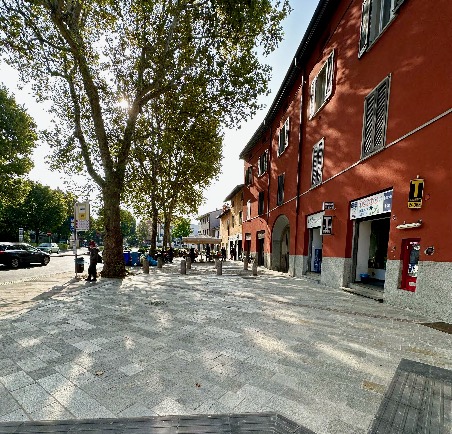 Pronte la nuova piazza di Colognola e la ciclabile dal Kilometro Rosso