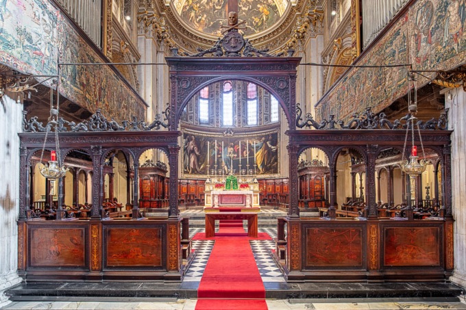 Tornano a splendere le tarsie del Lotto nella Basilica di Santa Maria Maggiore