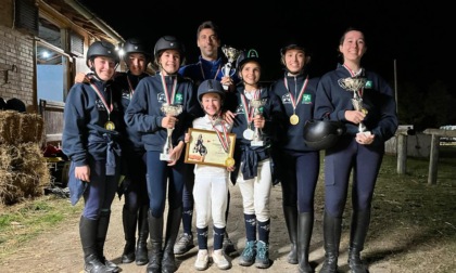 Doppio oro per la Asd Equitando di Medolago, la Lombardia seconda con i bergamaschi