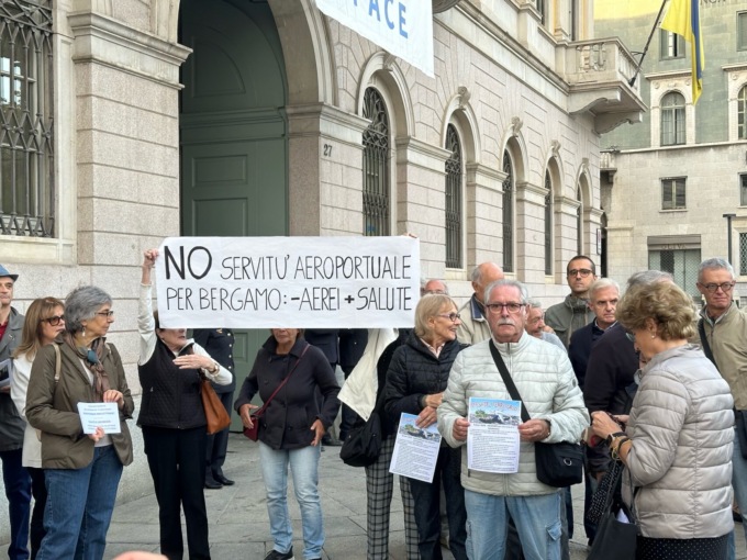 La protesta degli abitanti di Colognola (e non solo) contro l’aeroporto in Consiglio comunale