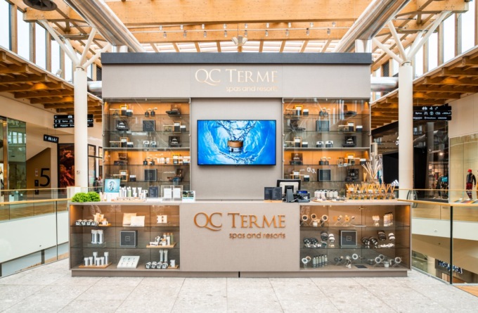 QC Terme cerca personale per il suo temporary store