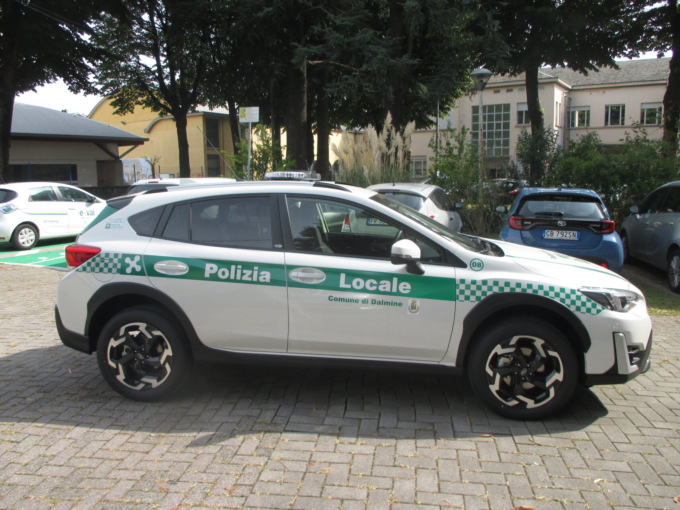 Due nuove Subaru in dotazione alla polizia locale di Dalmine grazie a Regione Lombardia