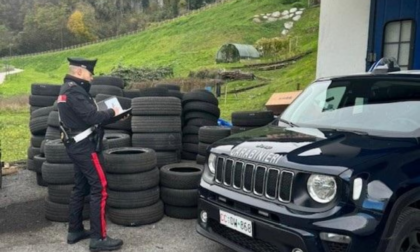 Quarantenne residente a Dalmine scoperto a rubare pneumatici in provincia di Trento: denunciato