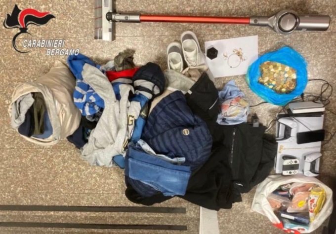 Due topi d’appartamento arrestati a Capriate: avevano appena svaligiato due case a Presezzo e Bonate