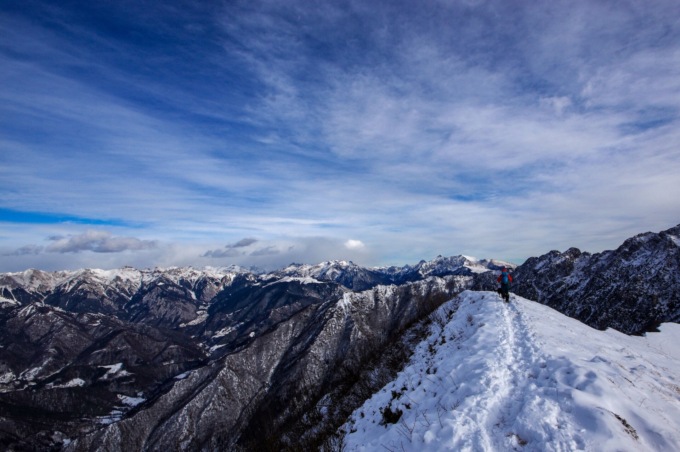 La magia della neve in Val Taleggio, da scoprire anche (e soprattutto) in inverno