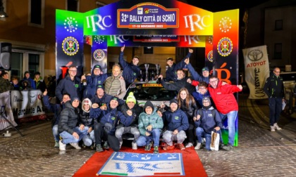 Da Selvino al tetto dell'International Rally Cup: festa grande per Mirko Carrara