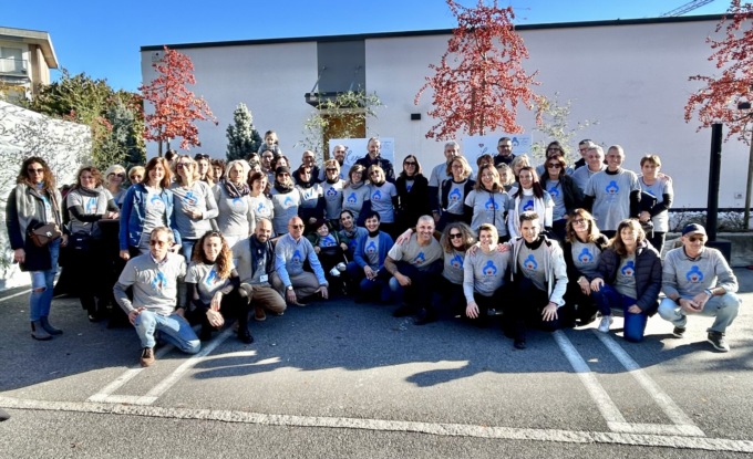 Posata la prima pietra per l’ampliamento de “La Casa di Leo” a Treviolo